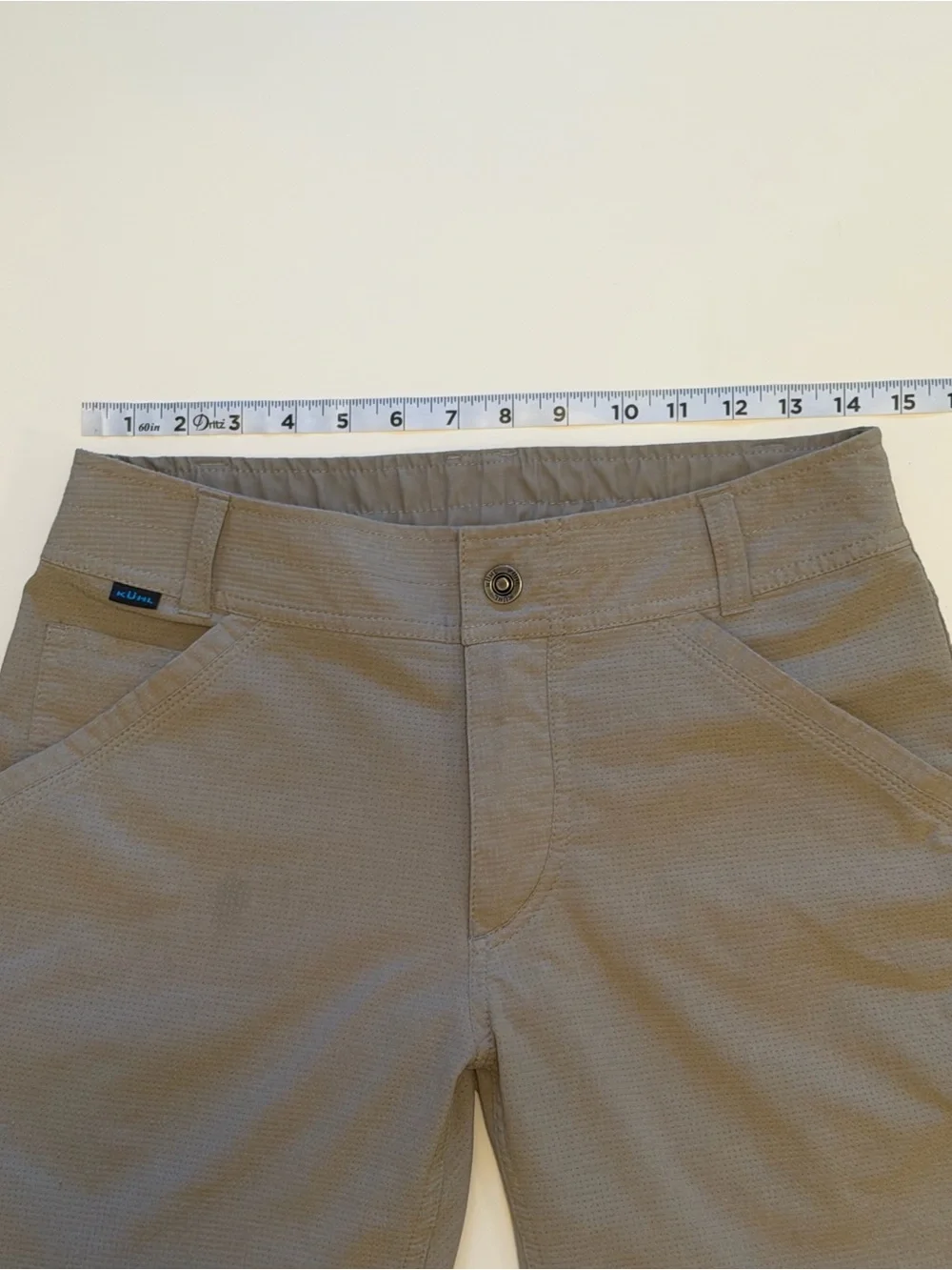 KÜHL Men’s Tan Hiking Shorts Size 30 Outdoor Performance Lightweight - Picture 4 of 12